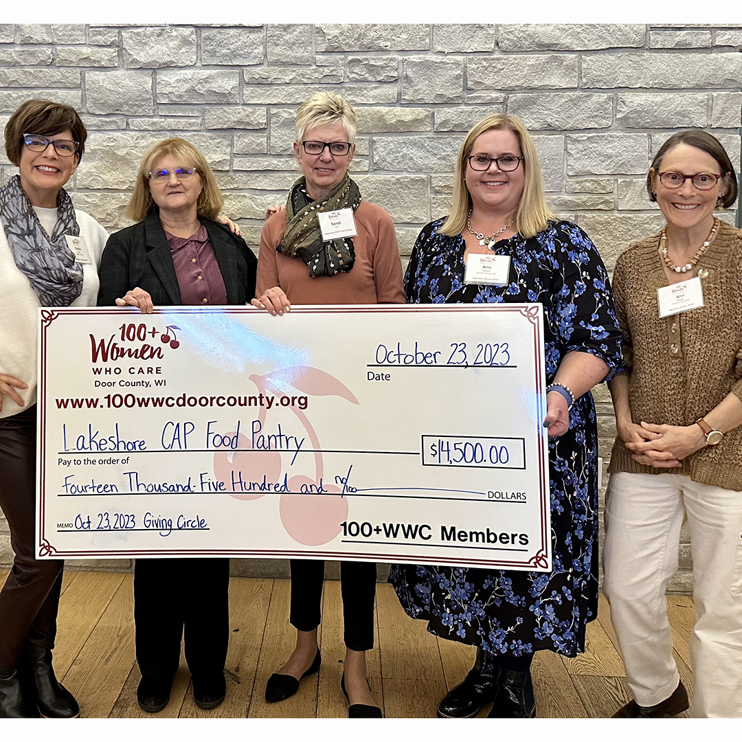 100+ Women Who Care Door County next Giving Event January 22 Door