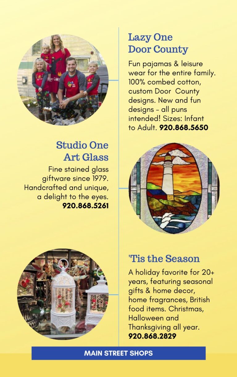 Main Street Shops Door County Today