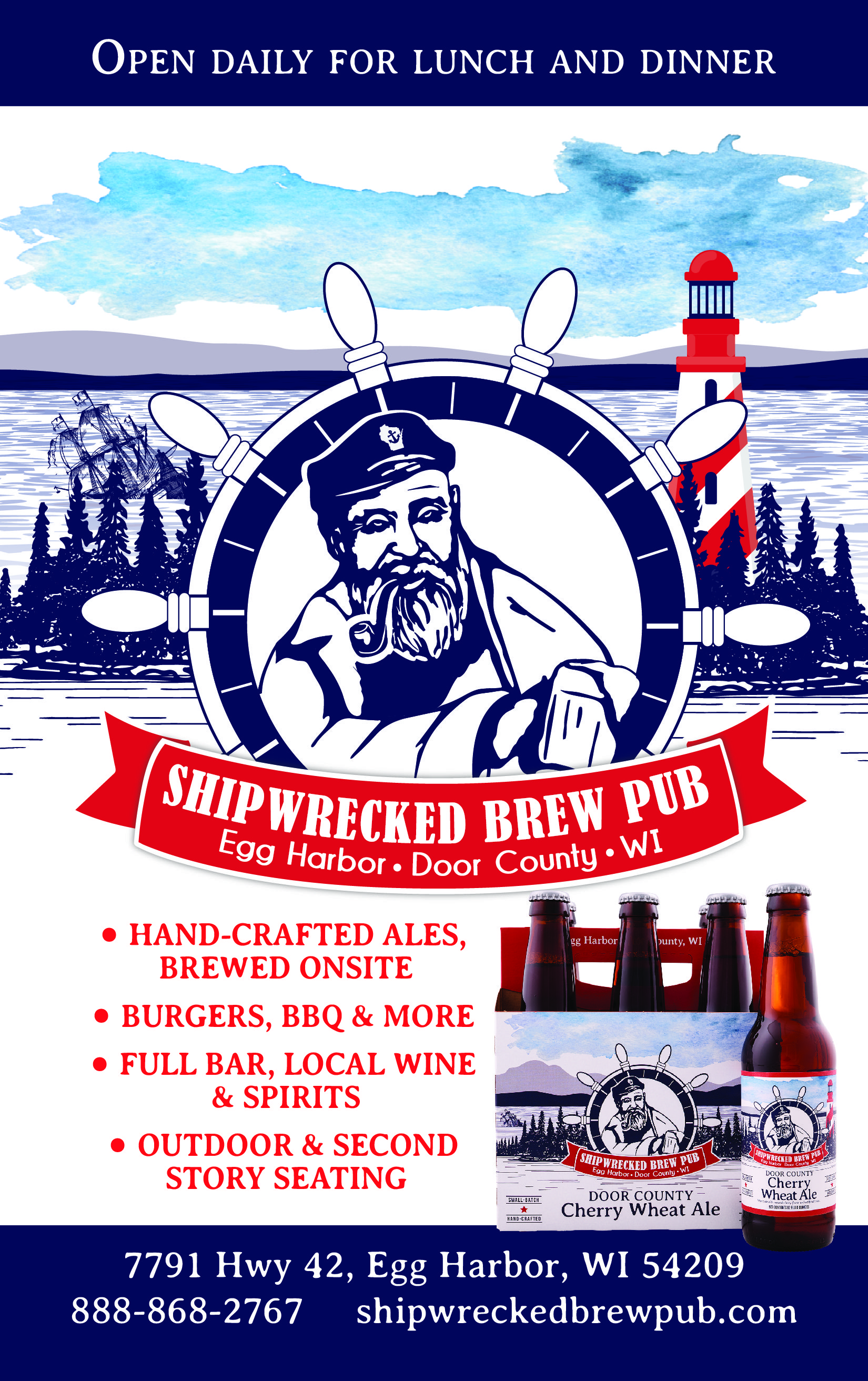 Shipwrecked Brew Pub Door County Today