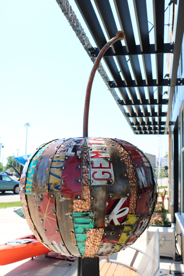 Cherries Jubilee Line The Streets of Sturgeon Bay Door County Today